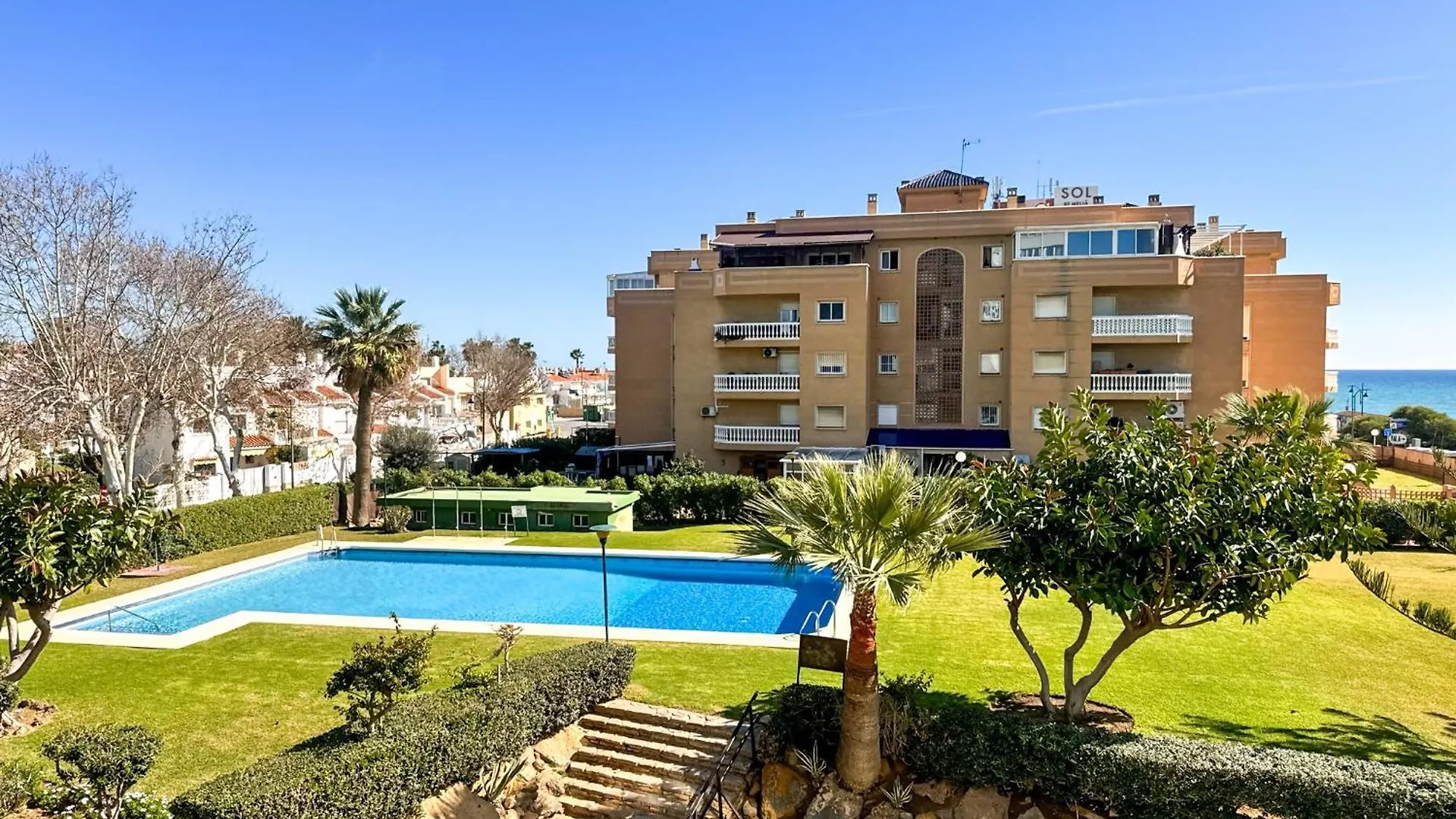 Apartamento Con Vistas Al Mar A 1 Min De La Playa Malaga Apartment